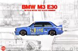 NUNU 1/24 BMW M3 E30 JTC 1990 InterTEC class winner Car Model Kit 24019