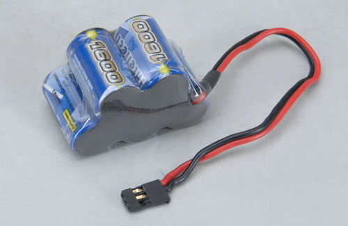 6.0v 1600mAh Rx Pk Hump Ni-MH