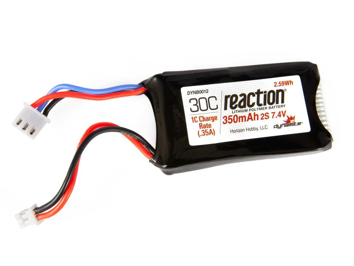 Dynamite Battery 7.4v 350mAh 2s LiPo SCX24