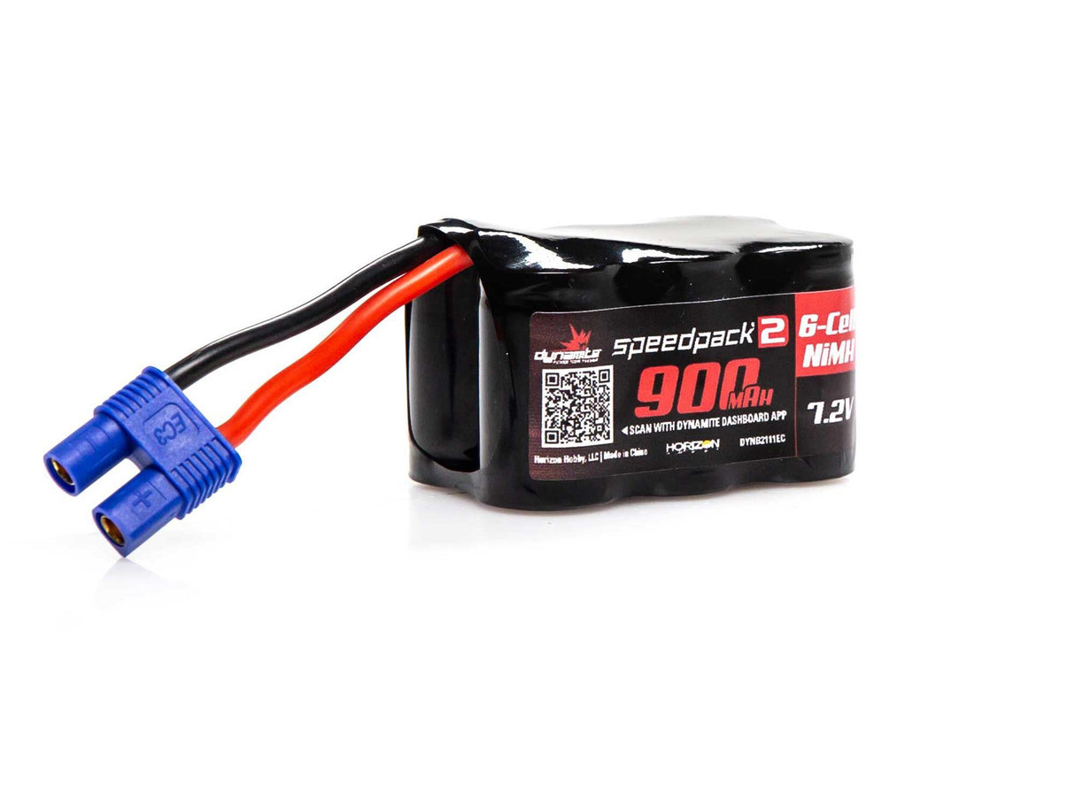 Speedpack2 7.2V 900mAh 6C NiMH 3+3 EC3