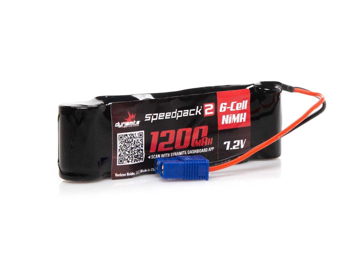 SPEEDPACK2 7.2V 1200MAH 6 CELL NiMH LONG: MINIS