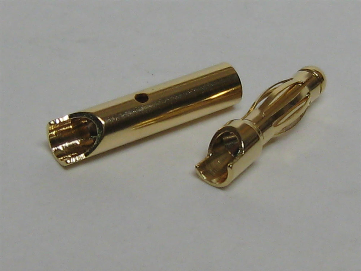 4.0mm Gold Connector Set 2prs