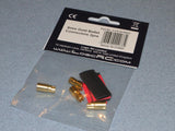 6.0mm Gold Bullet Connectors 2prs