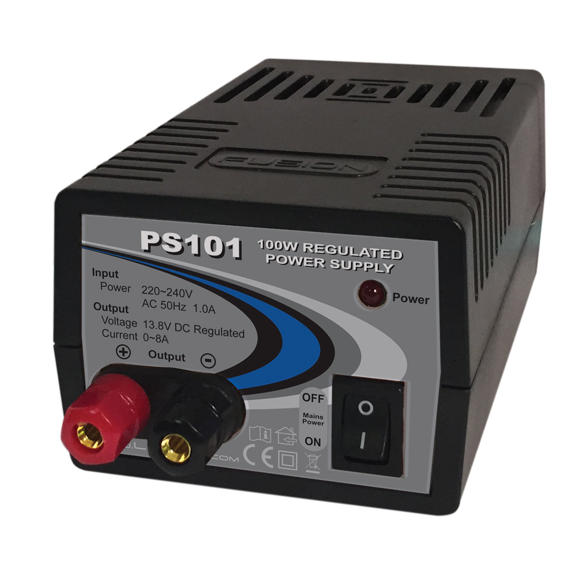 Fusion 100W 13.8V Power Supply