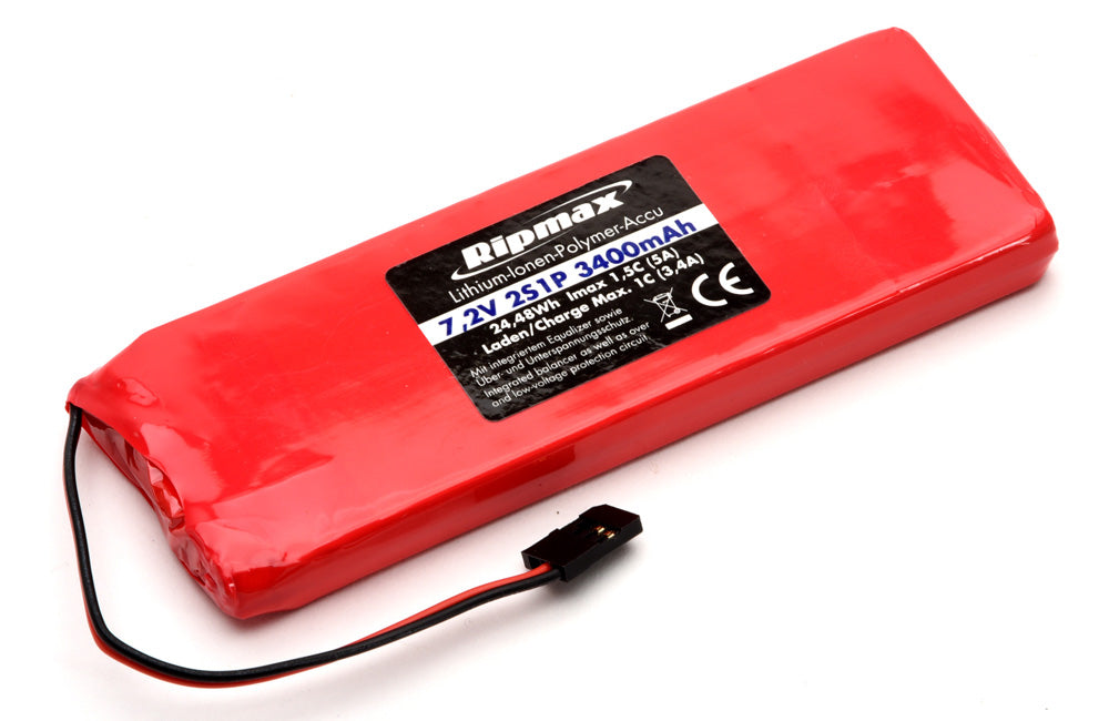 Ripmax 2S1P 7.4V 3400mAh Tx Li-Po