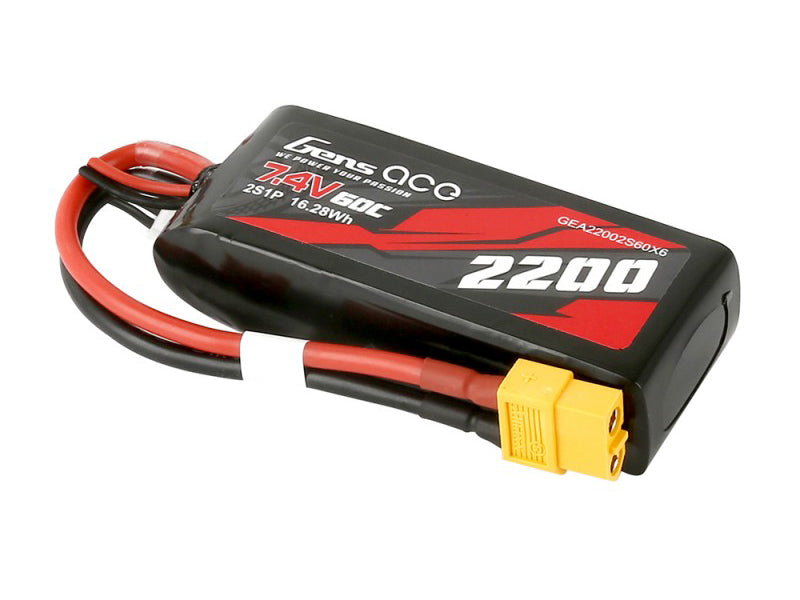 Li-Po Car 2S 7.4V 2200mah 60C with XT60