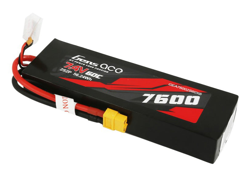 Li-Po Car 2S 7.4V 7600mah 60C with XT60