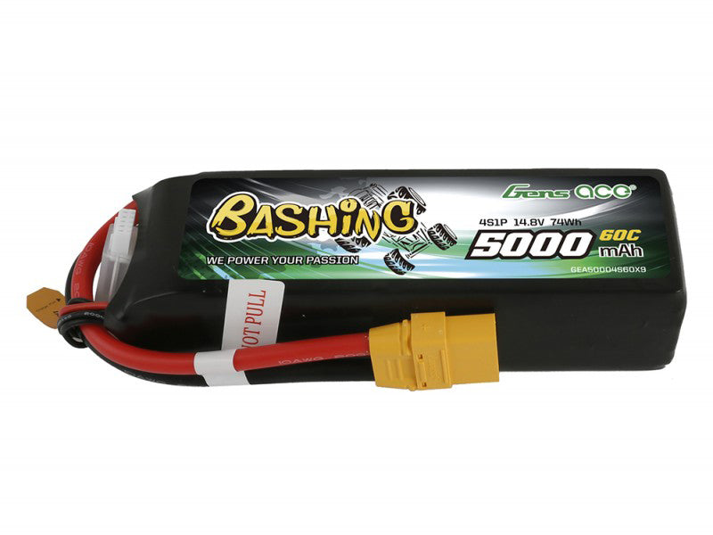 Li-Po Car 4S 14.8V 5000mAh 60C Bashing with XT90