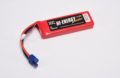 Hi-Energy 2S 1800mAh 30C EC3