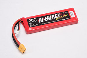 Hi-Energy 2S 3200mAh 30C XT60 Connector