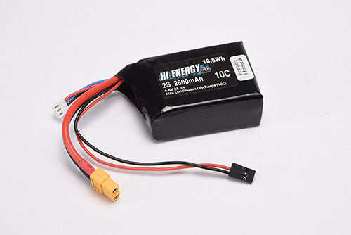 Hi-Energy 2S 2800mAh 10C XT60 Uni Connector