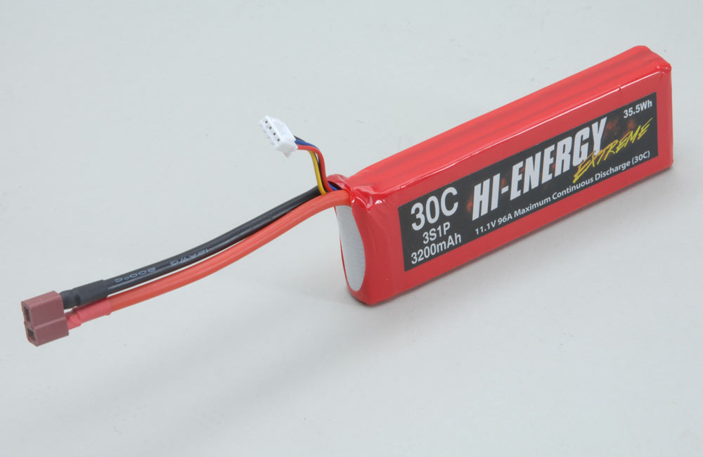 Hi-Energy Extreme 3S 3200mAh 30C Li-Po