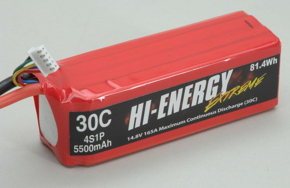 Hi-Energy Extreme 4S 5500mAh 30C Li-po