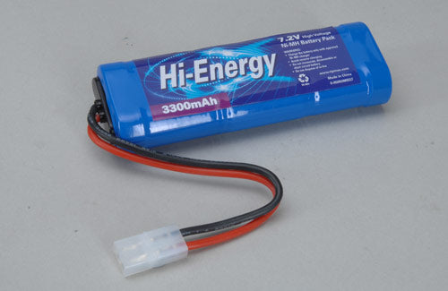 7.2V 3300mAh Ni-MH Pk Tamiya Conn.