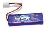 Hi-Energy 7.2v 5000mAh Ni-MH Pk Tamiya Connector