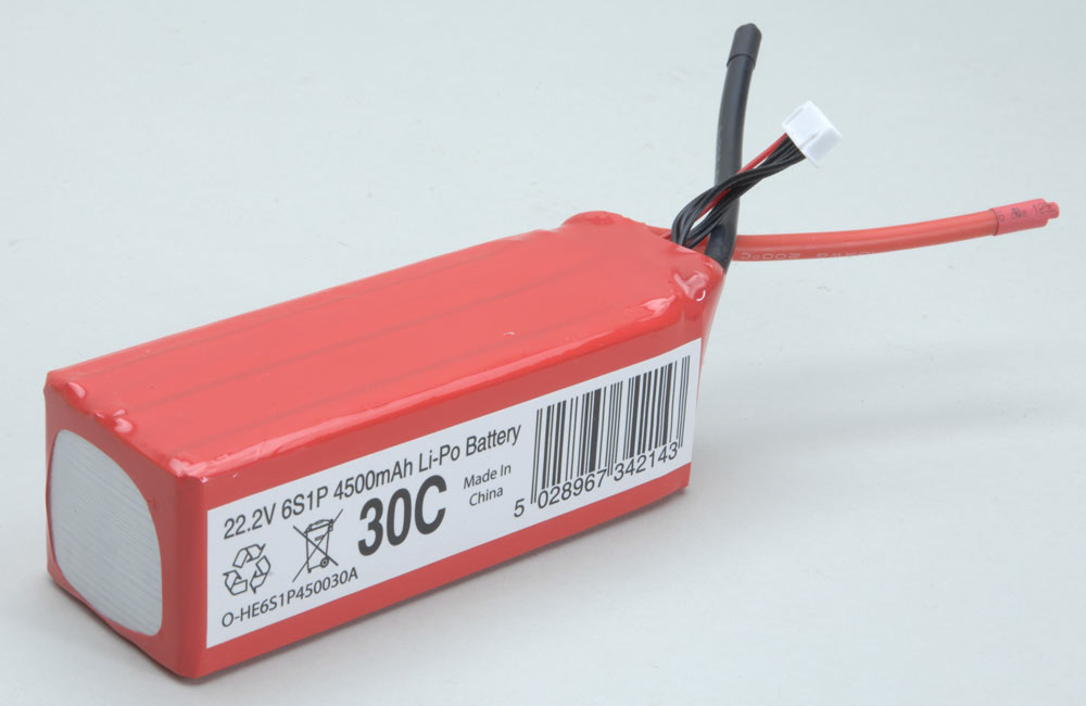 Hi-Energy Extreme 6S 4500mAh 30C Li-Po