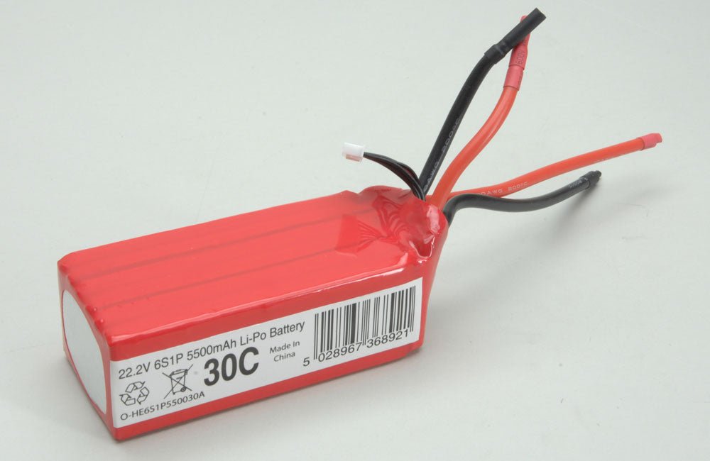 Hi-Energy Extreme 6S 5500mAh 30C Li-Po