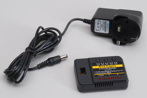 Nine Eagles NE 1S Li-Po Charger with AC Power Adaptor