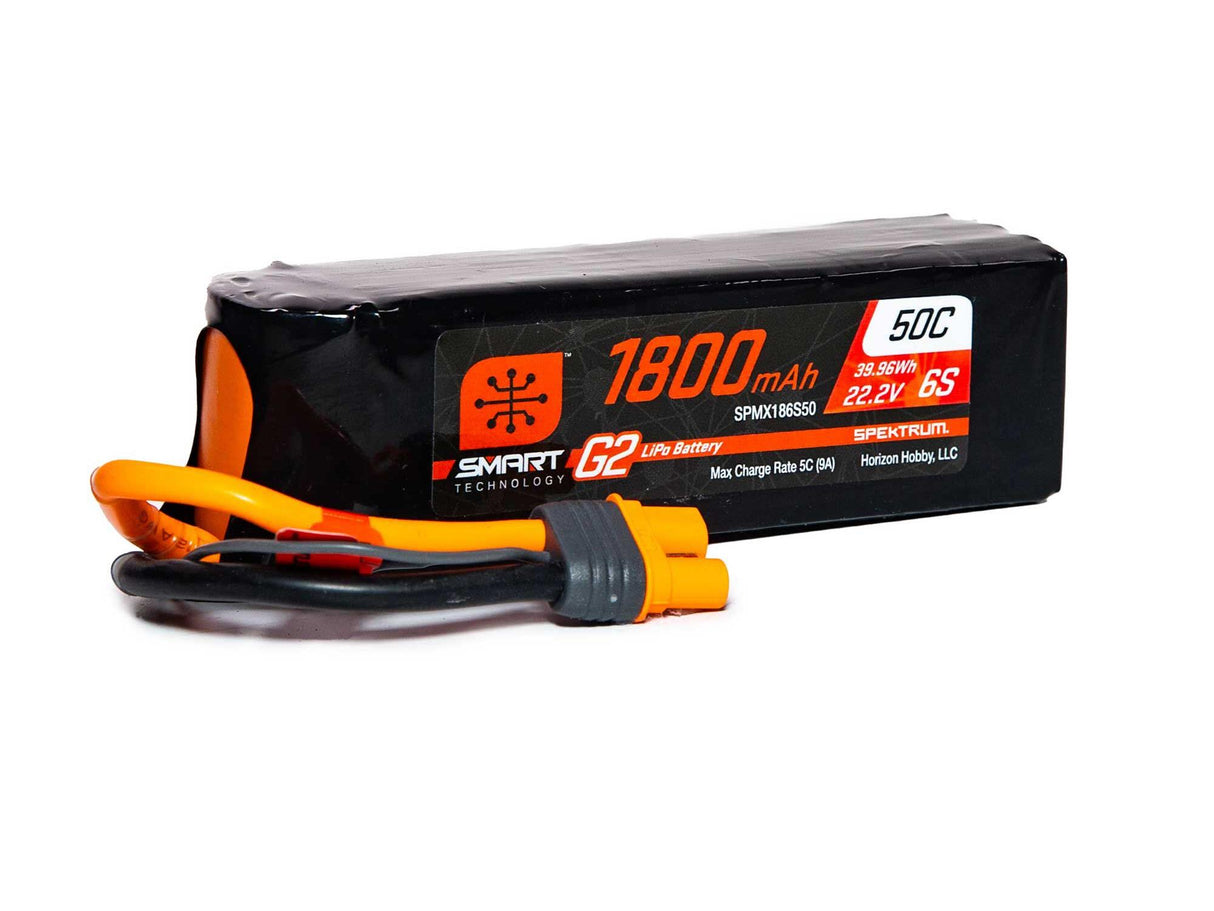 1800mAh 6S 22.2V SMART G2 50C IC3