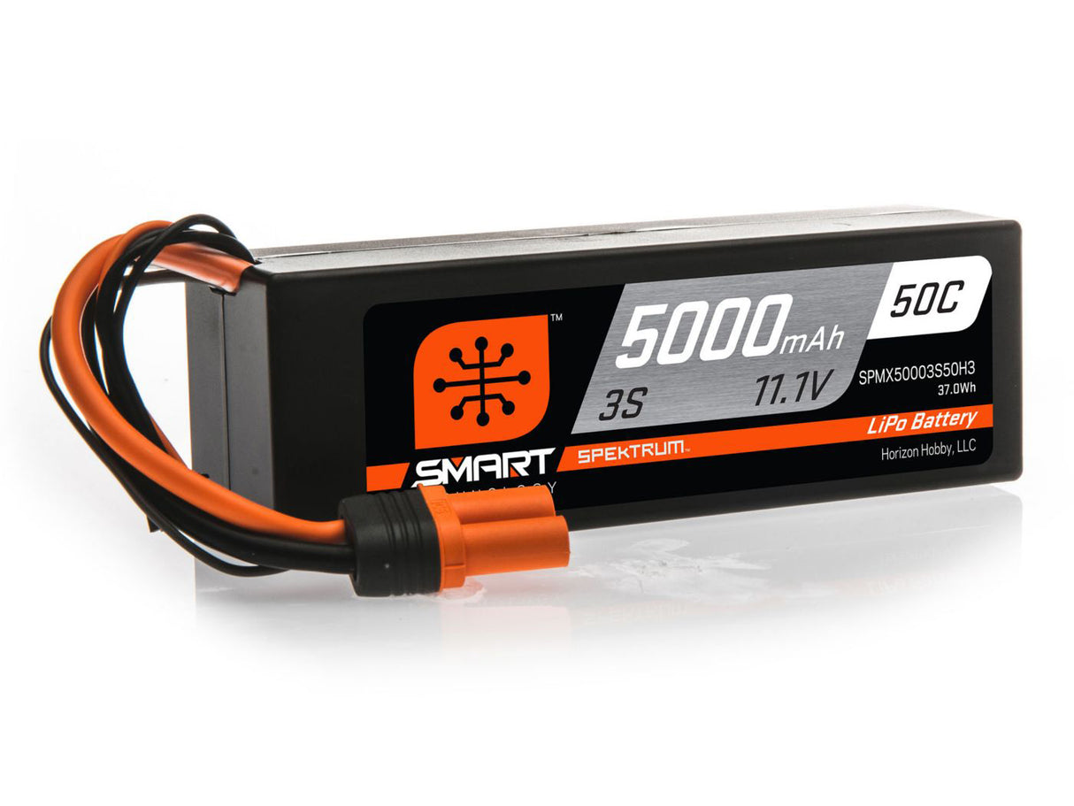 5000mAh 3S 11.1V 50C Smart LiPo Hardcase; IC3