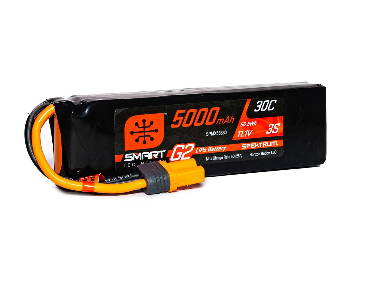 11.1V 5000mAh 3S 30C Smart LiPo G2: IC5