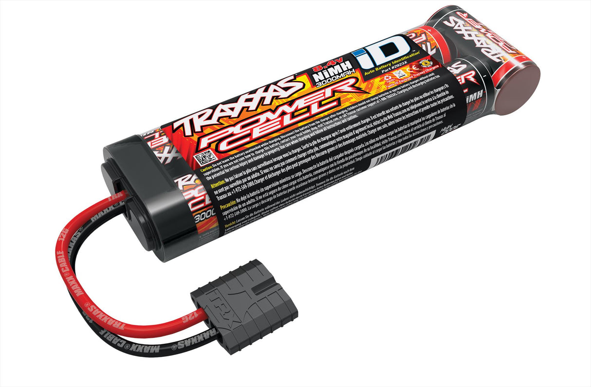 Traxxas Battery Power Cell ID 3000mAh (NiMH 8.4V flat)