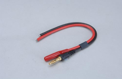 Charge Lead - Plain 150mm 4mm Gold