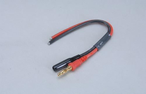 Charge Lead - Plain 150mm 4mm Gold