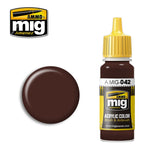 Ammo Mig Jimenez Acrylic 17ml Paint OLD RUST