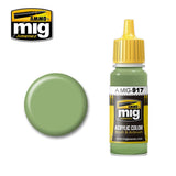 Ammo Mig Jimenez Acrylic 17ml Paint LIGHT GREEN