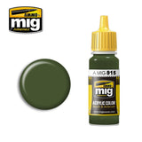 Ammo Mig Jimenez Acrylic 17ml Paint Dark Green (BS 241)