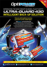 OPTIPOWER ULTRA Guard 430 Super COMBO (inc light and Battery) OptiGuard OPRUS2S-L