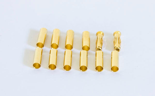 Orion GOLD CONNECTOR SET (10 TUBES + 2 PLUG 4MM)