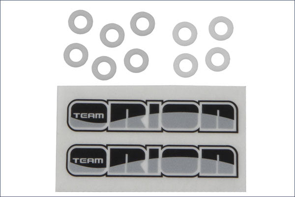 Orion TEFLON MOTOR SHIM SET (10PCS)