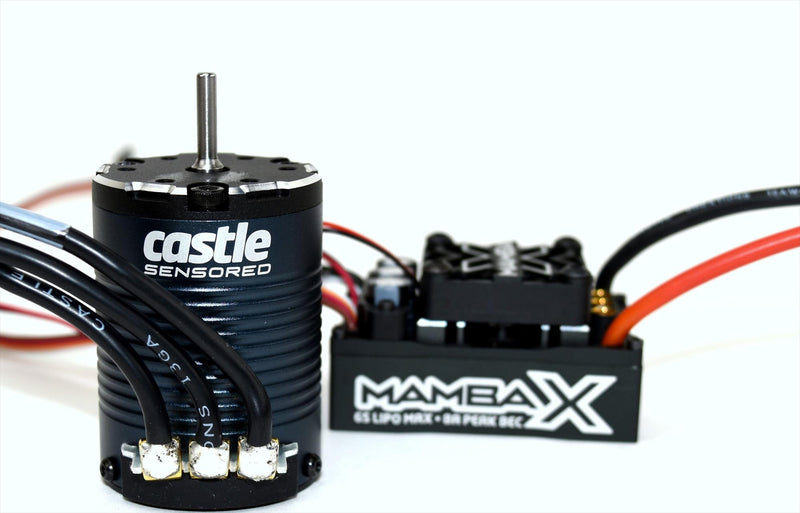 Mamba X   Sensored  25.2V WP Esc & 1406-2850kV Combo