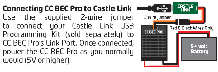 Castle BEC Pro - 20A Voltage Regulator 50V Max