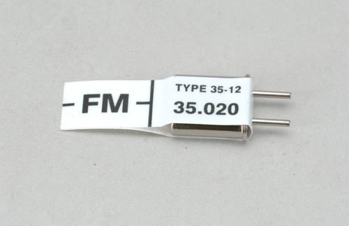 Futaba Single Conversion Ch 62 (35.020)FM Receiver Crystal