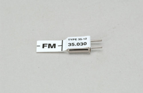 Futaba 35mhz Single Conversion Ch 63 (35.030)Fm Receiver Crystal