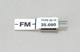 Futaba 35mhz Single Conversion Ch 69 (35.090)Fm Receiver Crystal