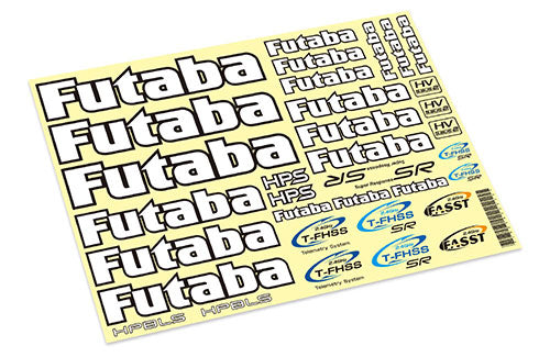 Futaba Decal Sheet (P-FUTDEC-CAR)