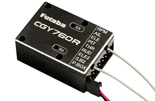 Futaba CGY760R - Gyro  Receiver (FASSTest/T-FHSS Air) & Governor (P-GY760R)