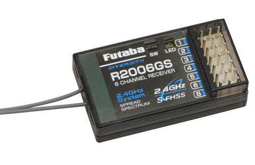 Futaba 2006GS 6ch Rx 2.4GHz FHSS (Air) (P-R2006GS/2-4G)