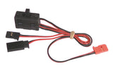 Futaba Switch Harness/Charge Lead P-R4-SWJ  (EBA0626) (087093004306)