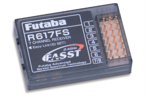 Futaba R617FS FASST 2.4GHz 7 Channel Receiver - Bagged - SECOND HAND