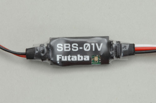 Futaba SBS-01V Voltage Telemetry Sensor (0-100v) (FASSTest/T-FHSS) (P-SBS/01V)