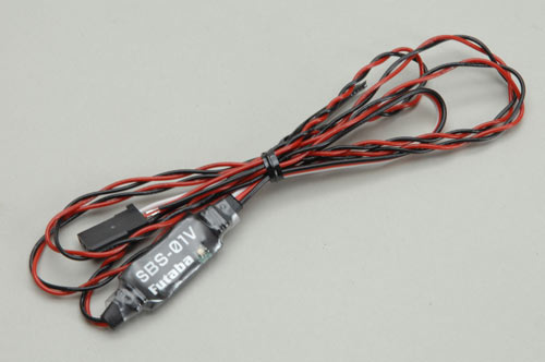 Futaba SBS-01V Voltage Telemetry Sensor (0-100v) (FASSTest/T-FHSS) (P-SBS/01V)