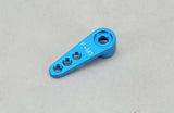 Futaba Standard 25T Aluminum Single Side Arm - Blue - 3 hole