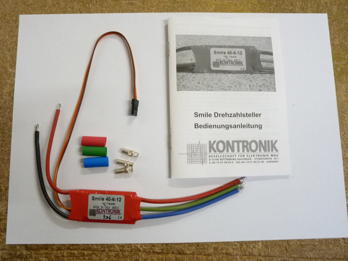 KONTRONIK Speed Controller 40A 6-16V (BOX 75)