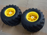 TAMIYA LUNCH BOX WHEELS + TYRES (FRONT) (box 40)