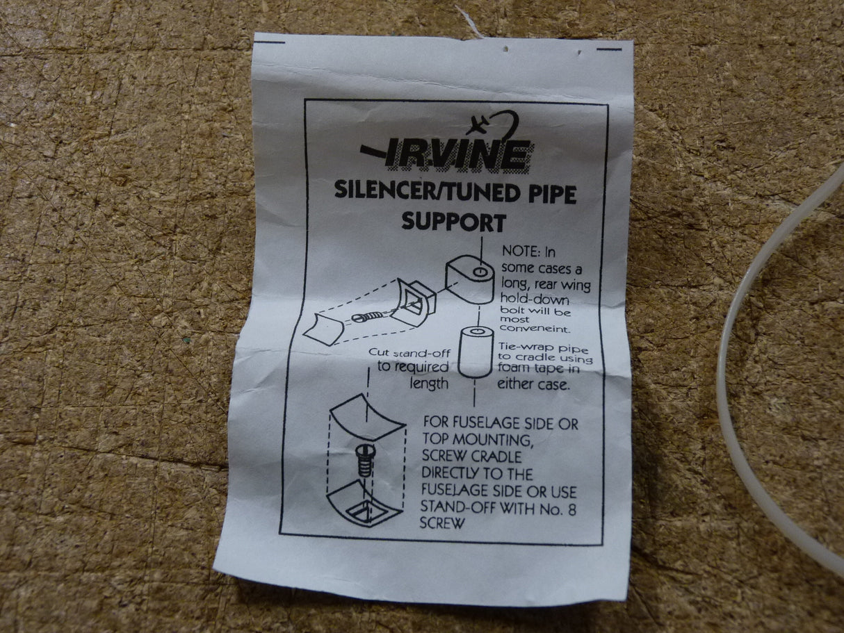 IRVINE Tuned Pipe Support #DIR0213 (BOX 75)